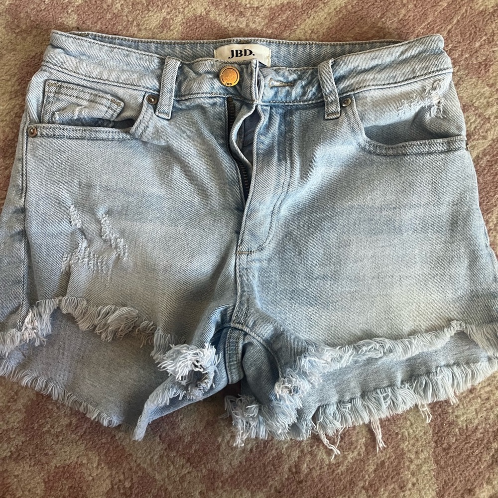 Just Black Denim Shorts